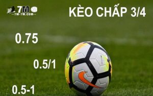 Những trường hợp thắng thua với kèo chấp 0.75 trái 